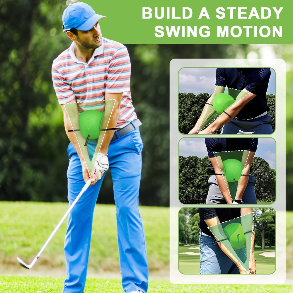 The Connector Golf Training Aid, Golf Swing Trainer for Posture Correction Pr...