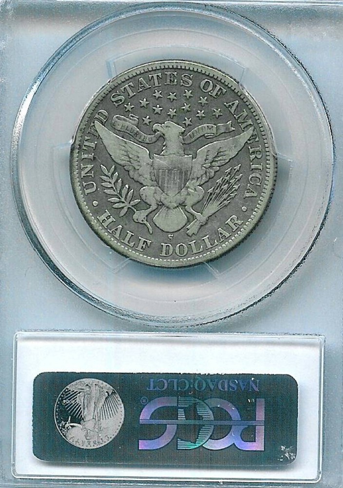 1897-S Barber Half : PCGS F15