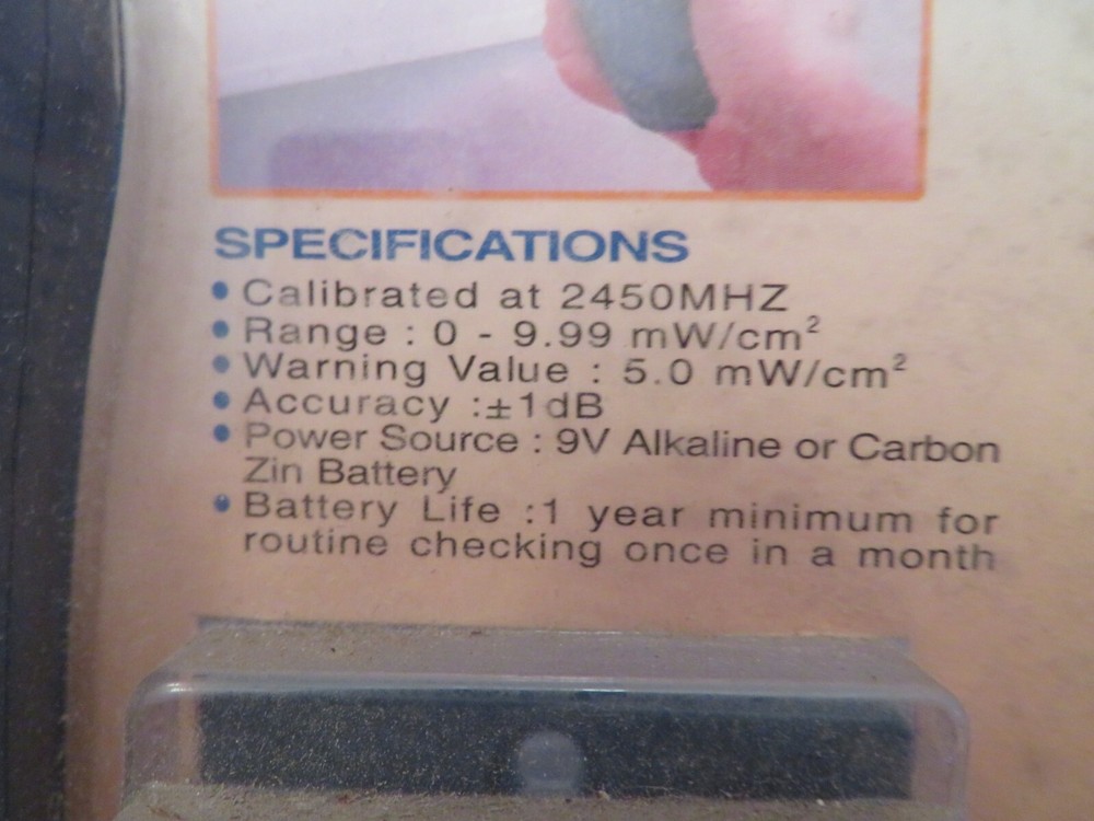 Digital LCD MD-2000 Microwave Leakage Detector New in Package
