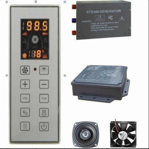 KL-903 Steam Room Controller 3KW Steam Generator+Control Panel+Fan+speaker