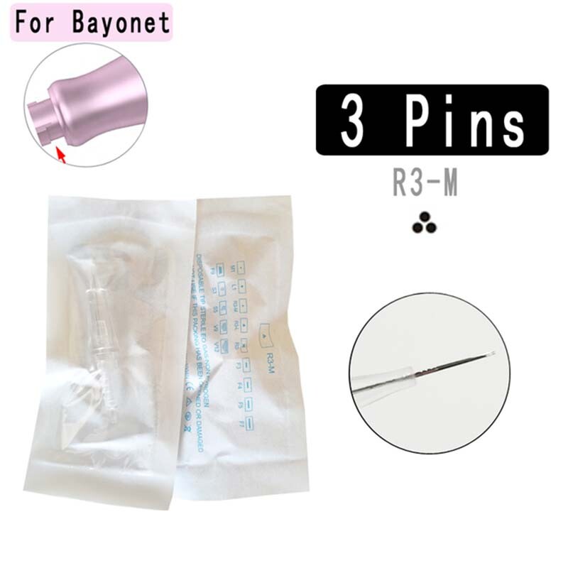 Tattoo Cartridge Needle Microblading Eyebrow With Permanet Makeup Machine