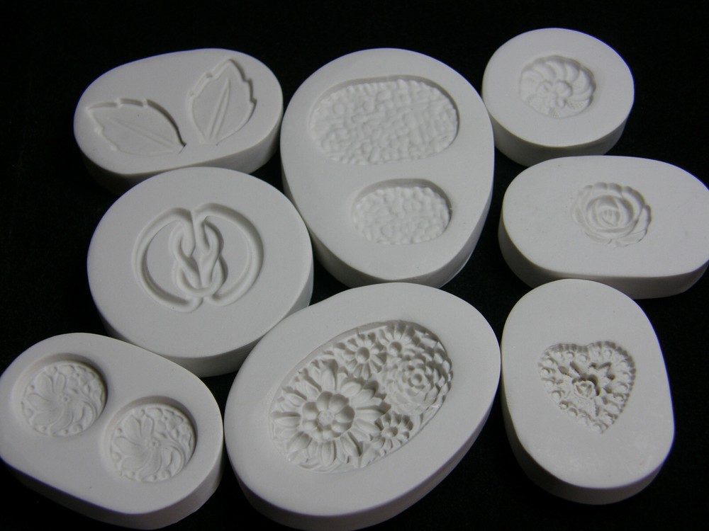 Polymer Clay Molds Assortment 8pc Set (#MD1299)