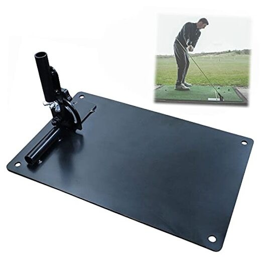 Golf Practice Plate Swing Plan Trainer Alignment Stick 1 Pack Standard Plate