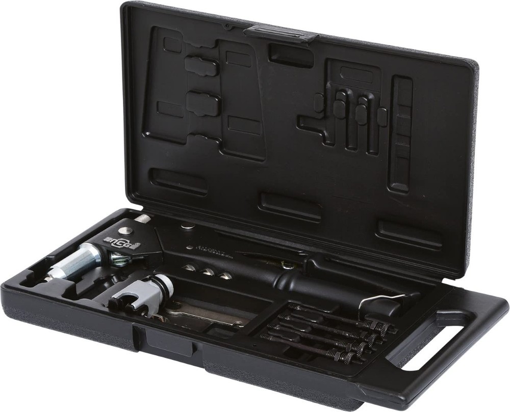 150.9610 universal hand riveter set, 10 pieces