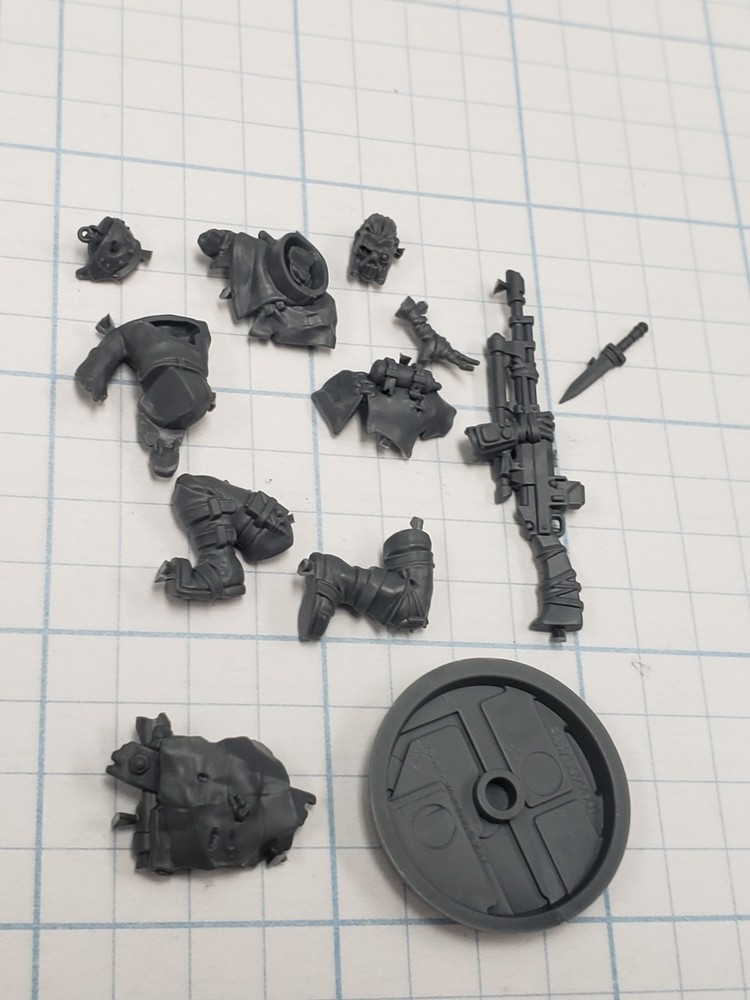 Warhammer 40k Necromunda Bits Hangers On - Dome Runner Pathfinder