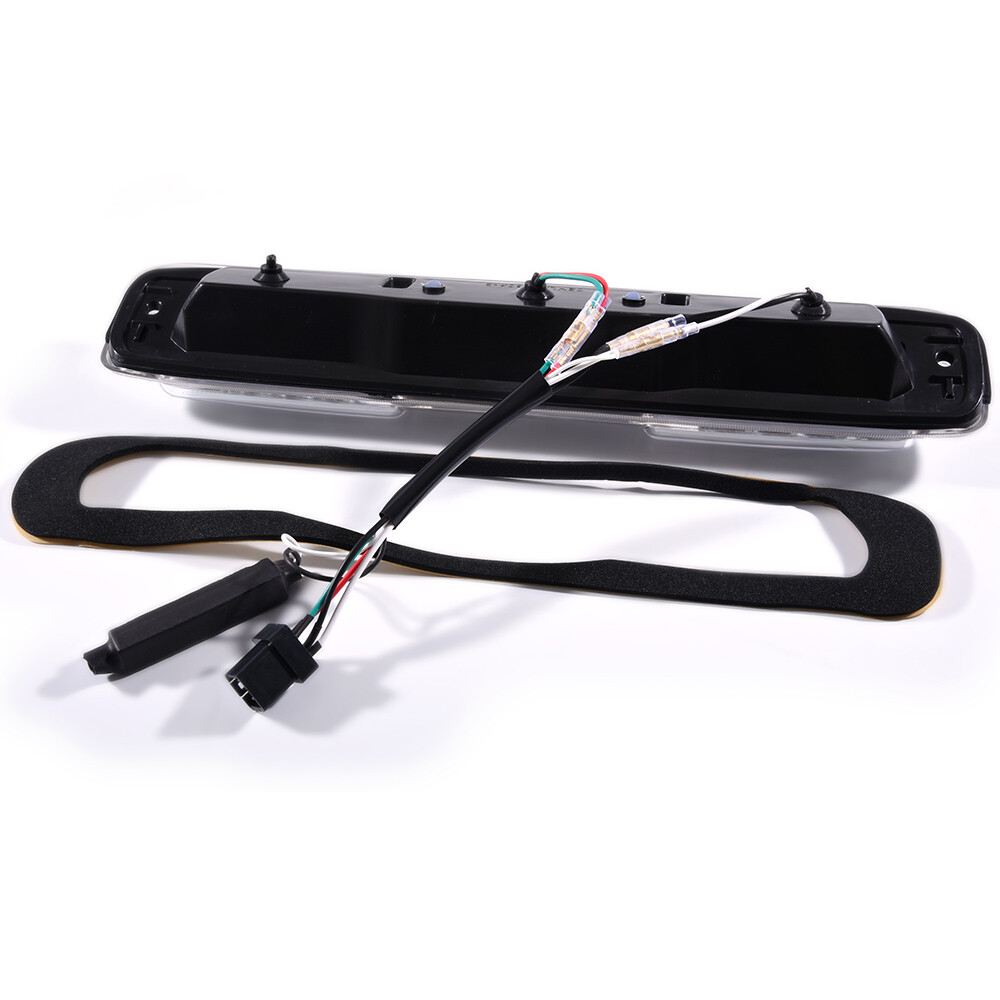 Third 3rd Brake Cargo Light Fit For 99-07 Silverado/Sierra Chrome/Clear LED BAR