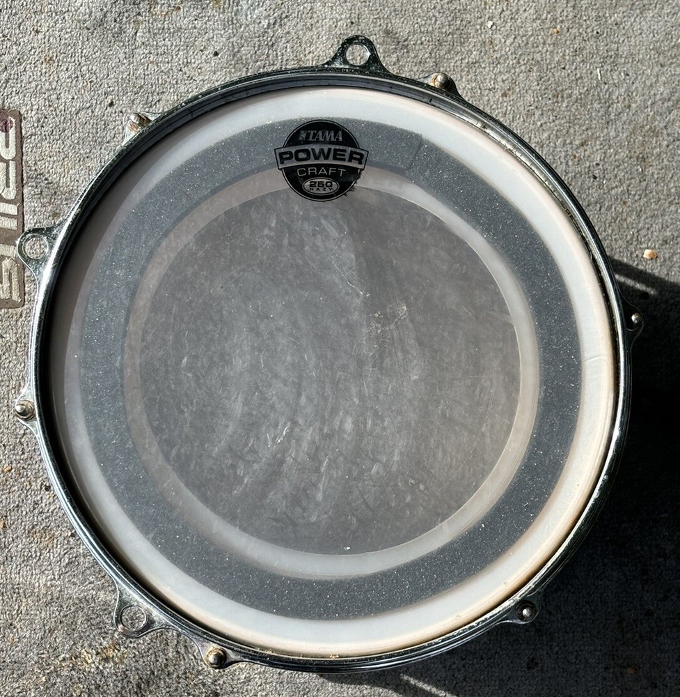 Tama Superstar Hyperdrive 12” Tom Drum Trans Blue Worn