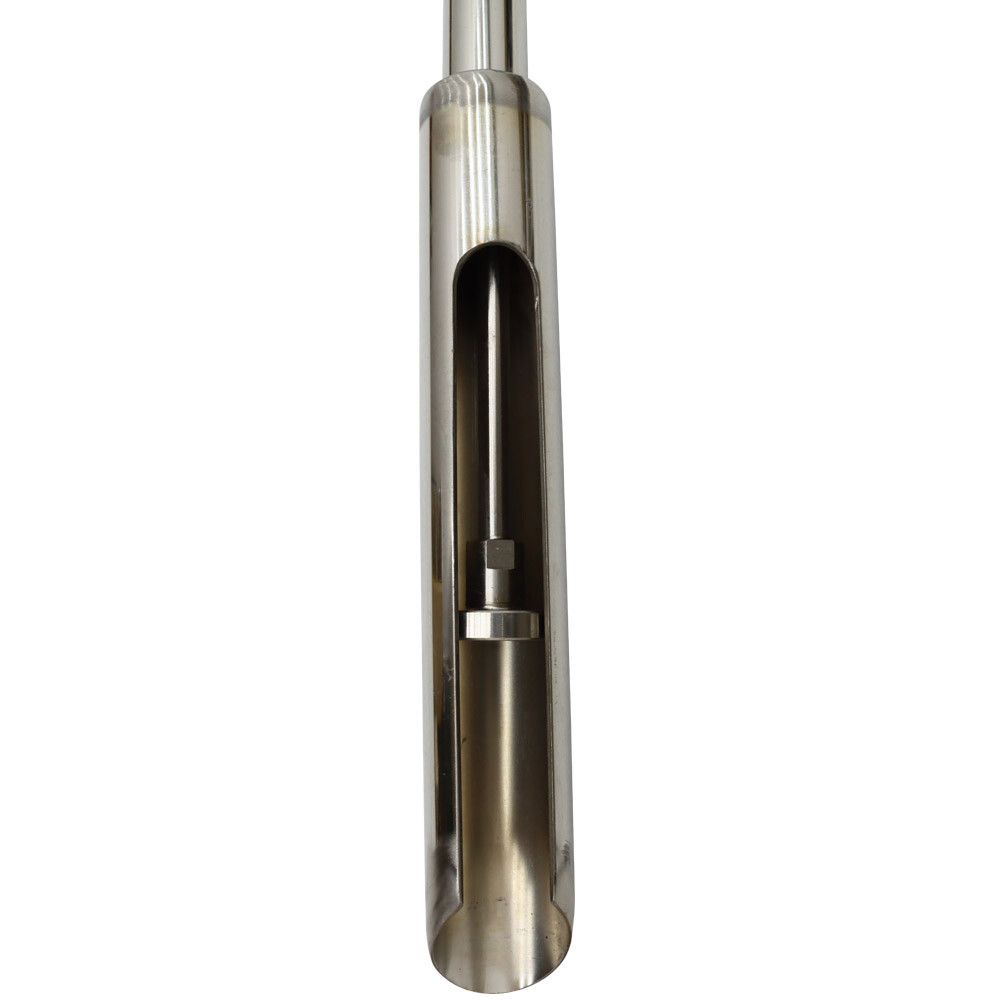 40' Long Stainless Steel Soil Probe Sampler Sampling Tool with Foot Peg