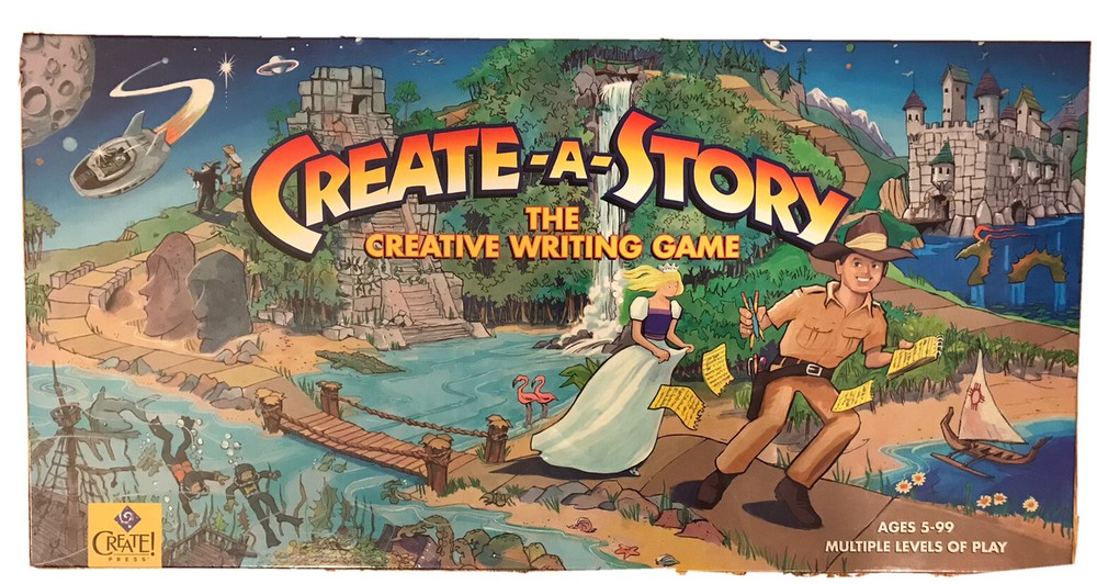 Create-A-Story: The Creative Writing Game Homeschool Writing Game NEW IN PLASTIC