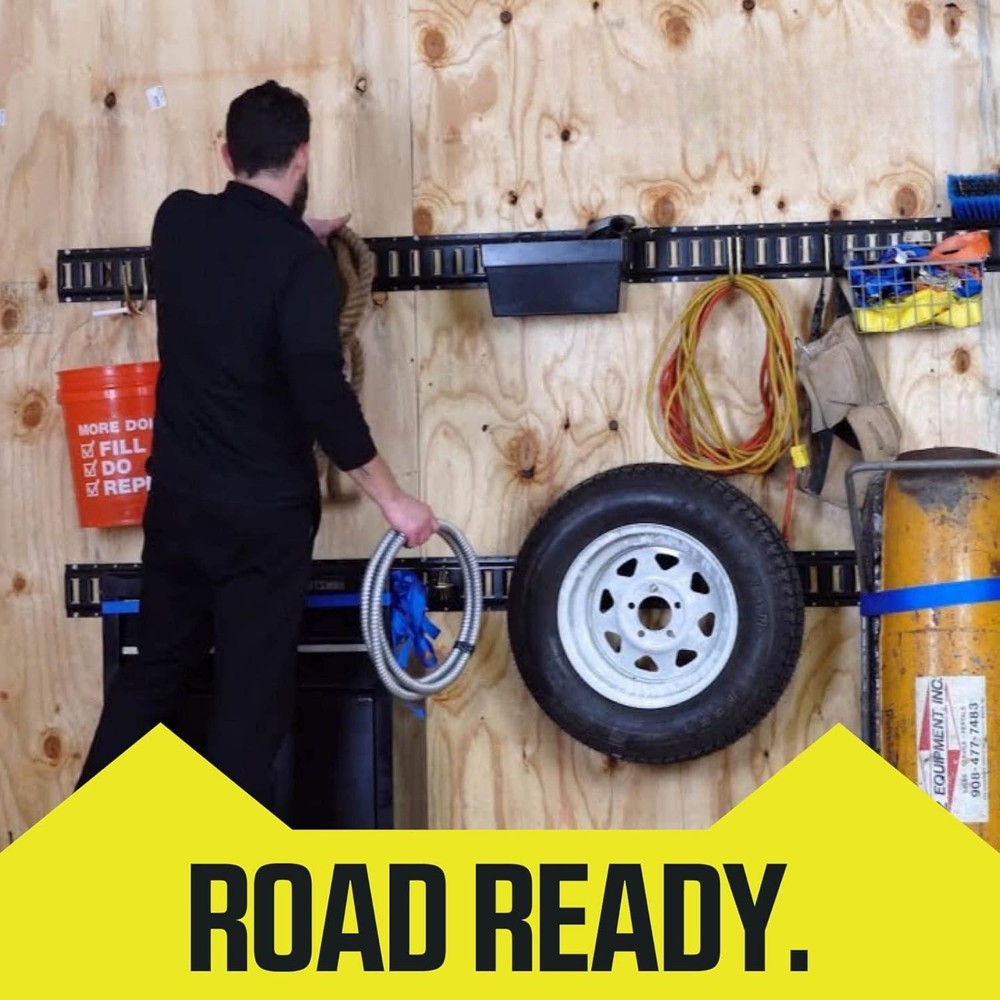 Automatic Retractable Ratchet Strap (2-Pack) 1" x 10', Heavy-Duty Design