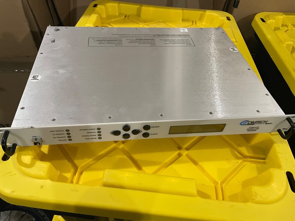 Comtech CDM-570 Satellite Modem 8PSK 2Mbps IP module