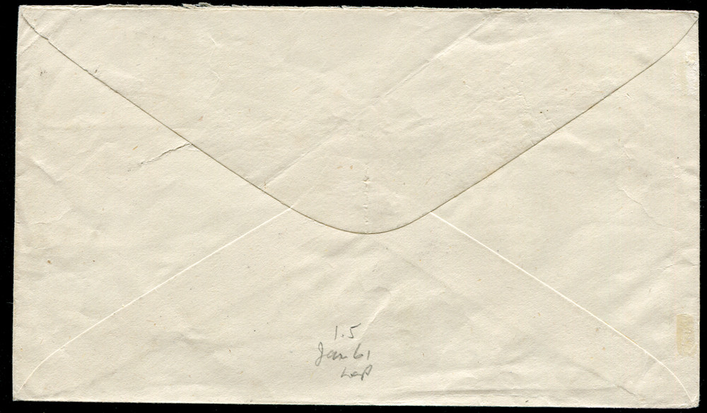 GAMBIA (24668): GEORGETOWN postmark/cancel/KG6 cover
