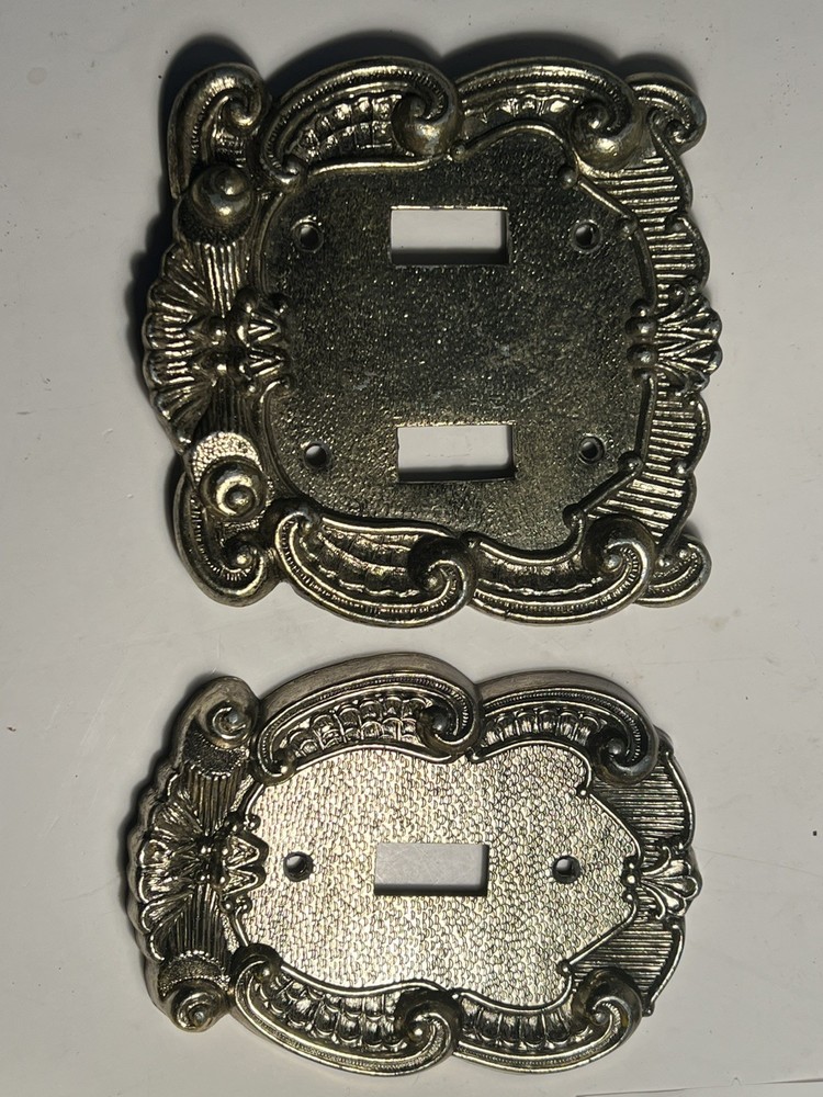 Dilly MFG Co. Single & Double Light Switch Plate Covers , Heavy Metal