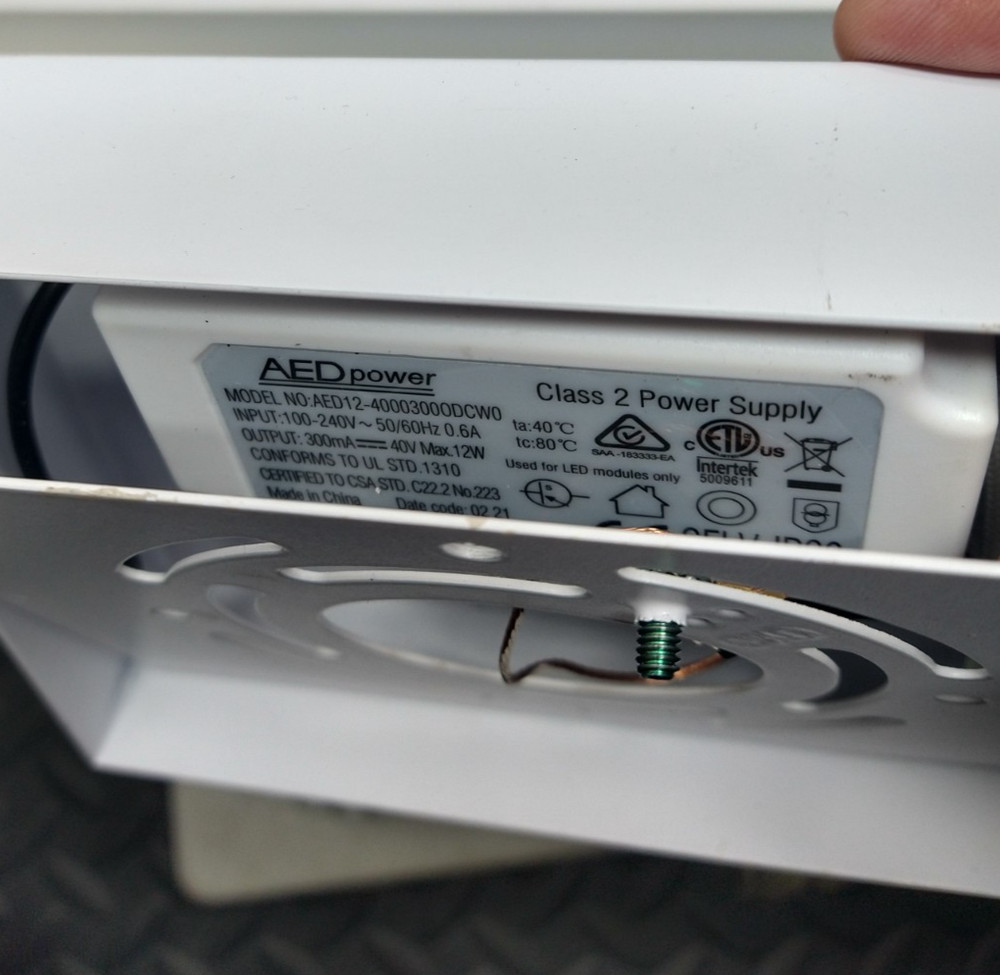 MODERN LED WALL SCONCE LIGHTING FIXTURE RECTANGULAR QUALITY ALUMINUM HOUSING