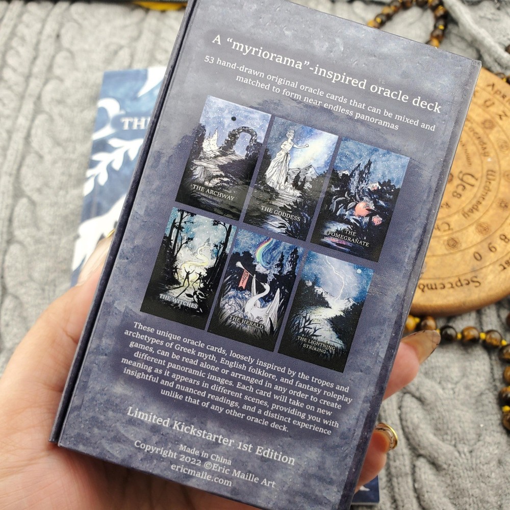 The Endless Oracle Eric Maille 53 Card Oracle Deck Kickstarter Edition USED