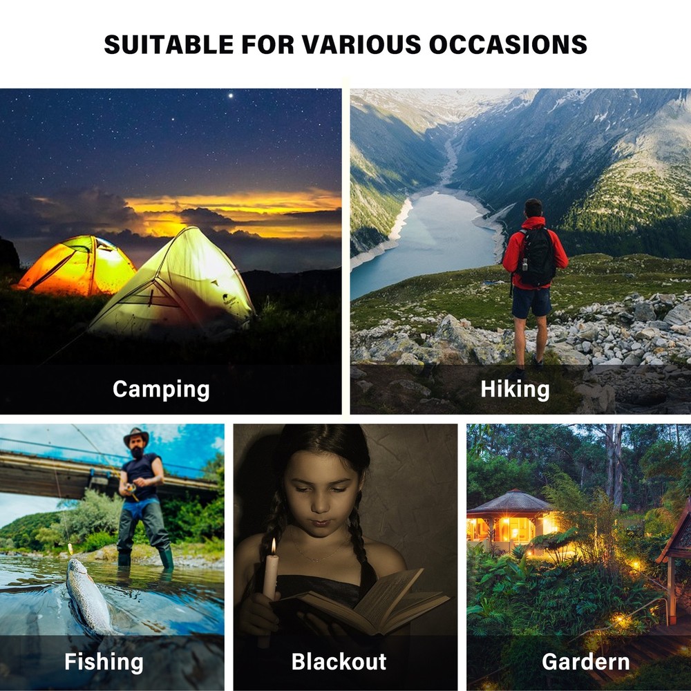 Outdoors USB Warm/White/Warm White Adjustable Brightness K4R2