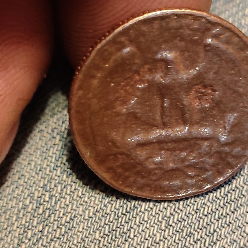 1974 Washington Quarter No Mint Mark Wrong Planchet Error Coin.
