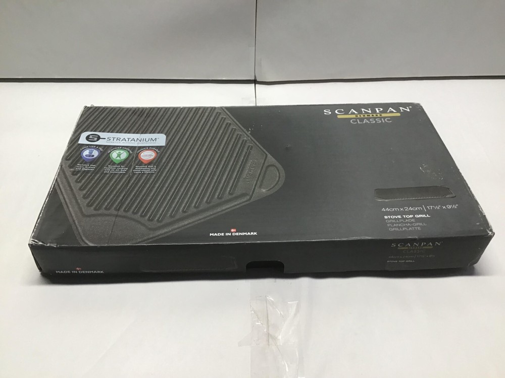 Scanpan Classic Double-Burner Grill Griddle