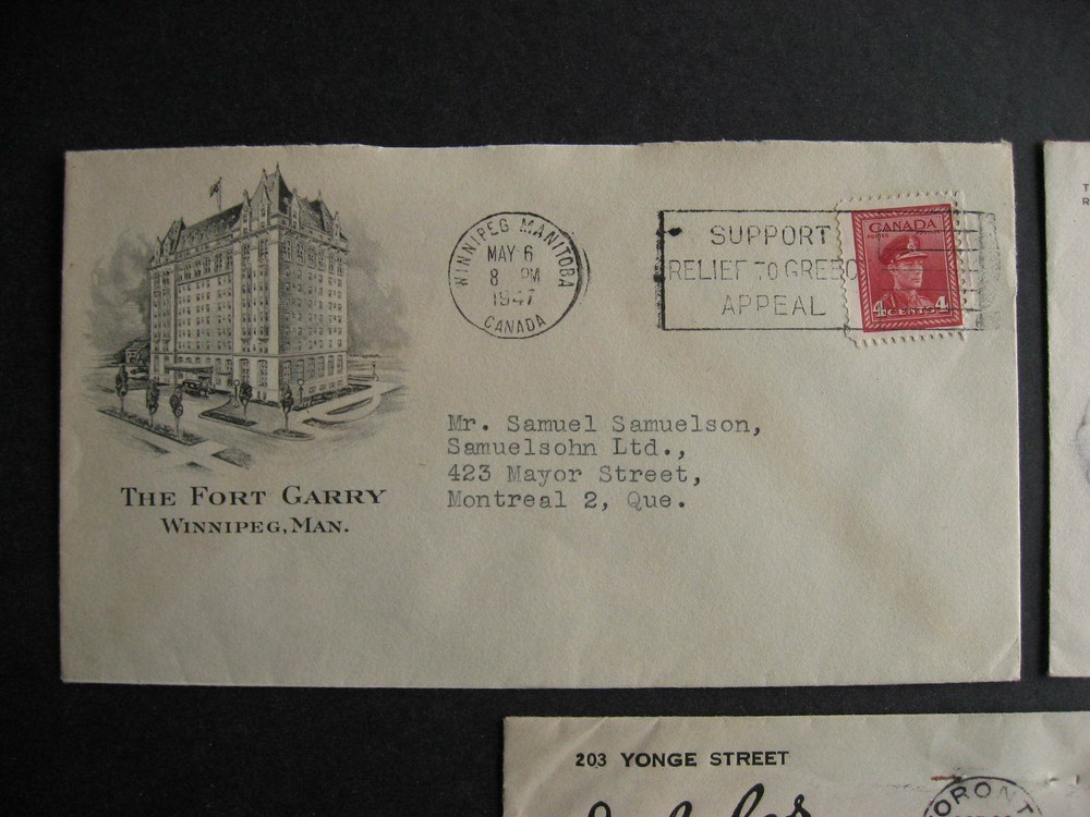 Canada 3 advertising covers, hotels, check them out!