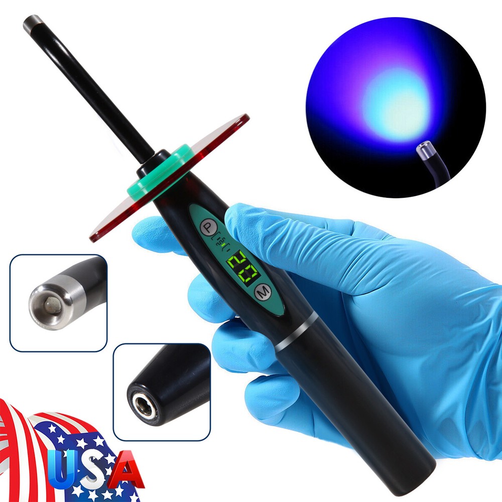 New UV Dental Wireless LED Curing Light Cure Lamp Curing Machine