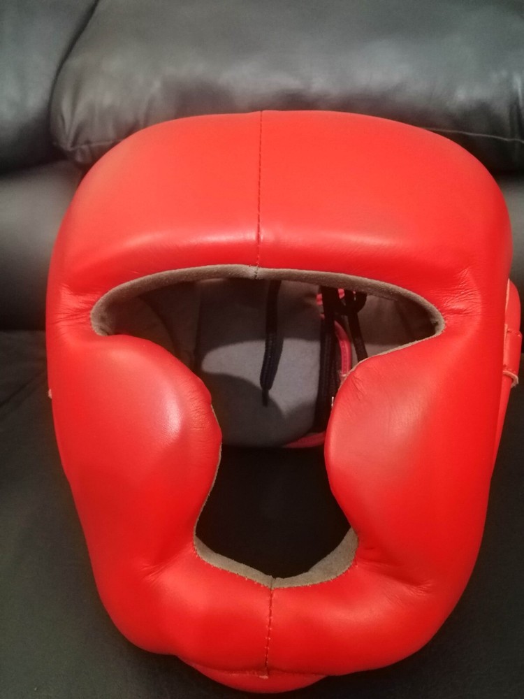 Customize Boxing Leather Head Guard