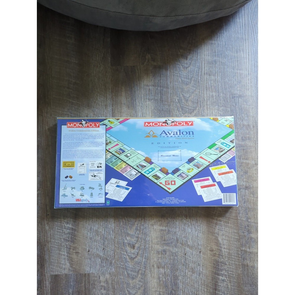 Vintage Avalon Communities Monopoly