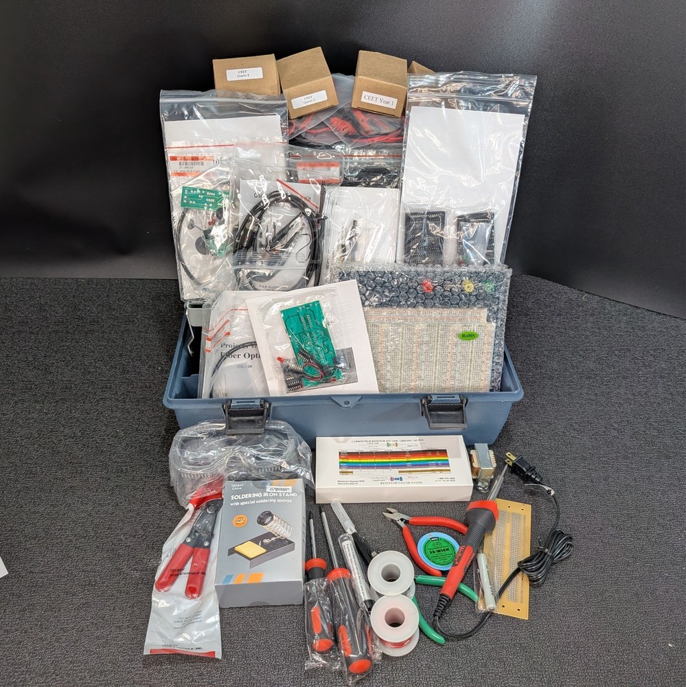 NEW Electronics Project Lot | Tools Weller Xcelite | Components Breadboard ICs