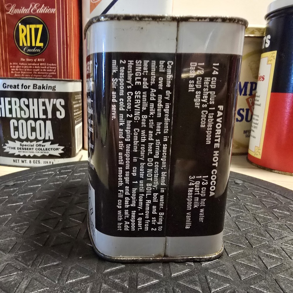 Hersheys Cocoa Tin