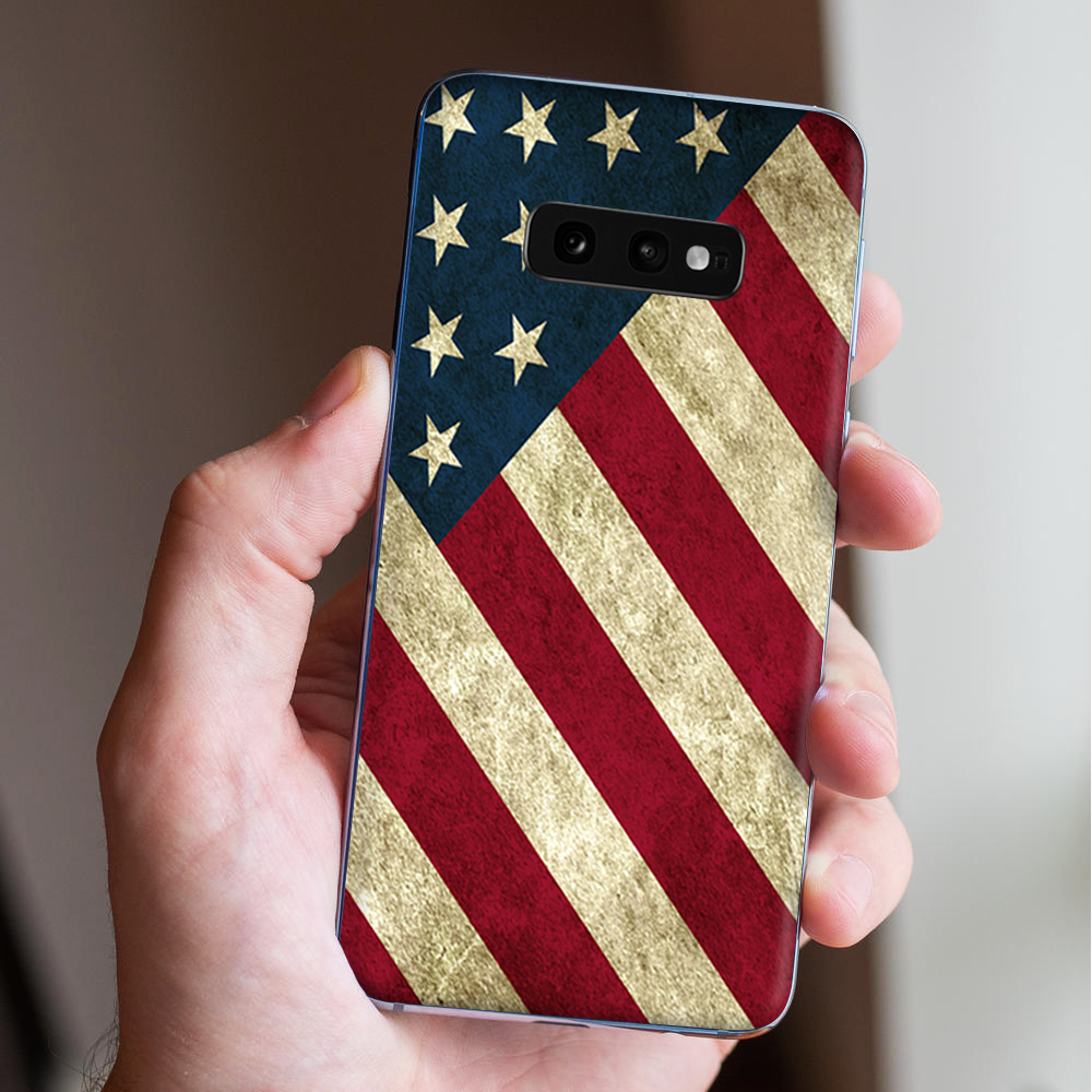 Skins Decal wrap for Samsung Galaxy S10e - Merica Flag Pattern