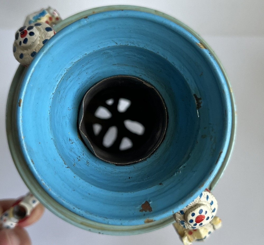 Vintage Hand Painted Decorative "Kohy" Persian Samovar Set