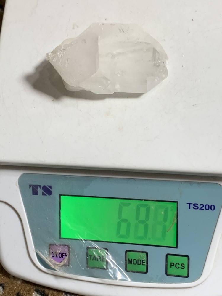 Faden Quartz DT Transparent Crystal Having Good Luster & Nice Termination