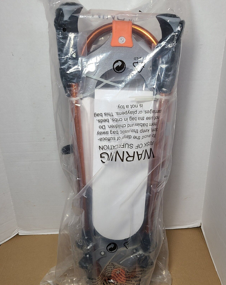 NEW ALPTREK 825 Snowshoe Kit Sawtooth Angular Frame Orange