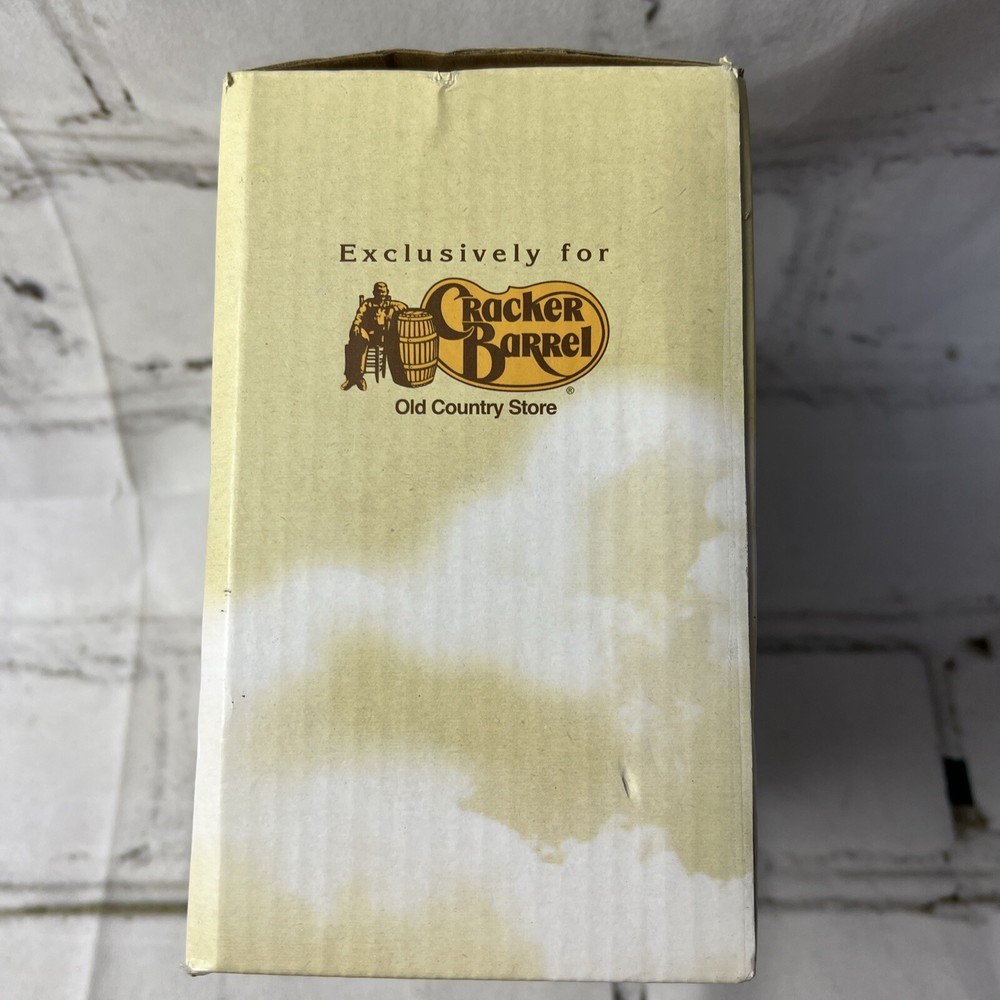 Cracker Barrel Exclusive Cross Ceramic Box With Lid