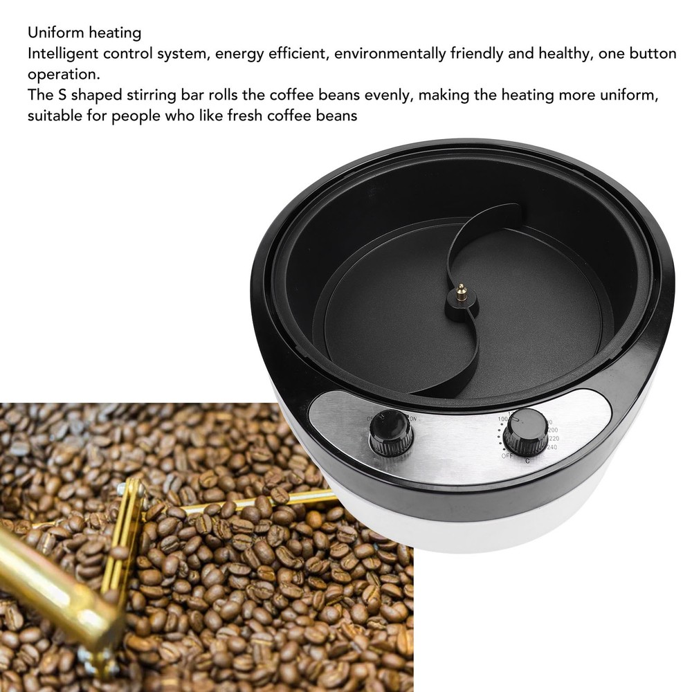 Coffee Roaster Machine Large Capacity 0‑240℃ Adjustment Efficient Roasting