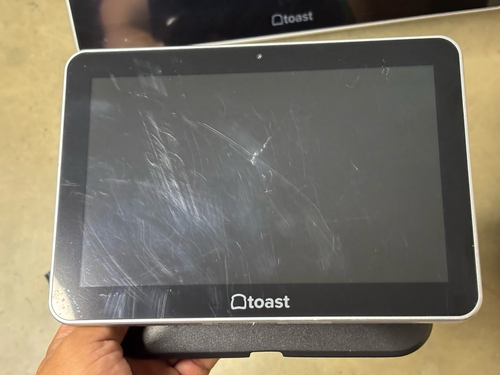 Toast Flex TT200 POS System dual display Screen W/ Power Supply