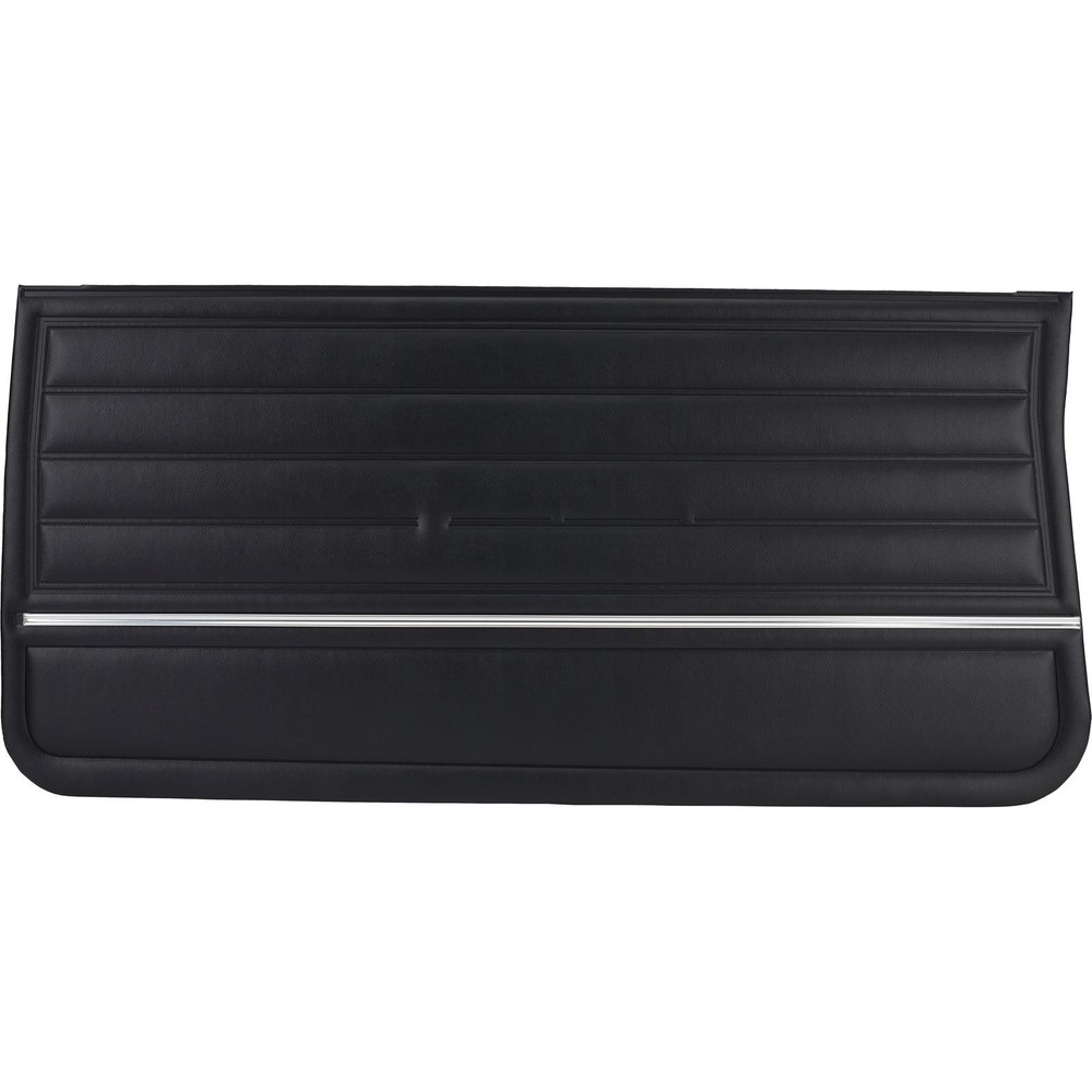 PUI PD260 Pre-Assembled Front Door Panel, Black, 1965 Chevelle