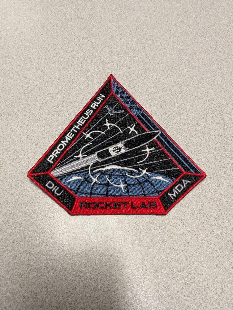 Rocket Lab DIU MDA Prometheus Run Mission Patch