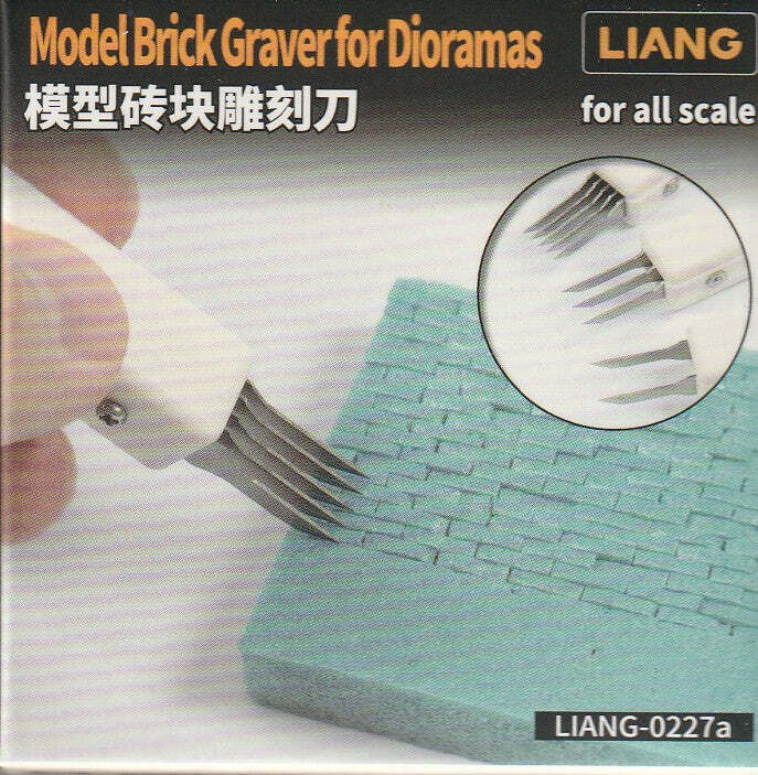 Liang Tools 1/35 Model Brick Graver for Bricks LIANG-0227a