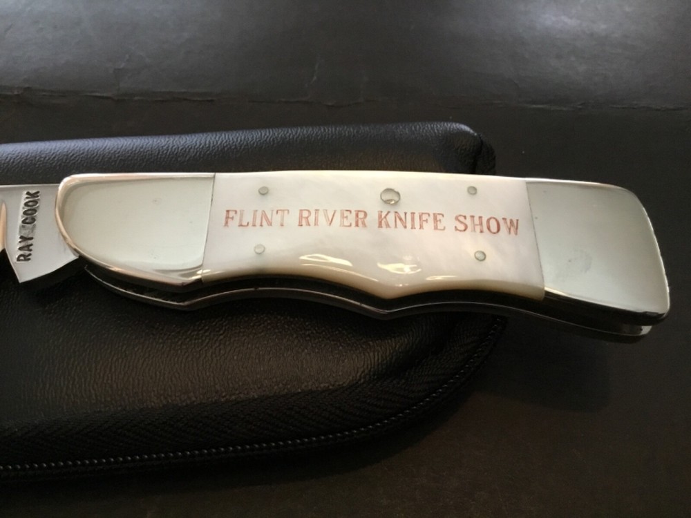 Custom Ray Cook Master Smith MOP Slipjoint Folder Folding Knife