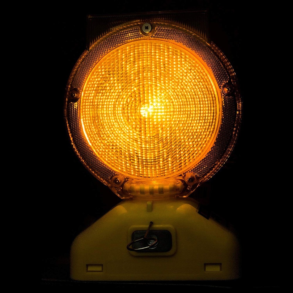 Solar Rechargeable Traffic Construction Barricade LED Warning Light-BLIGHT-ST