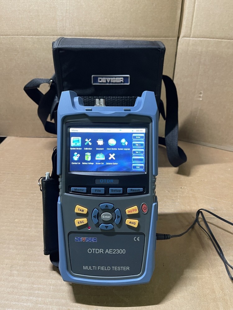 DEVISER OTDR AE2300 Optical Time Domain Reflectometer Deviser Multi Field Tester