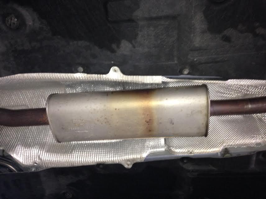 Ford Focus Larger Bore ST 250 Mk3 Front silencer pipe