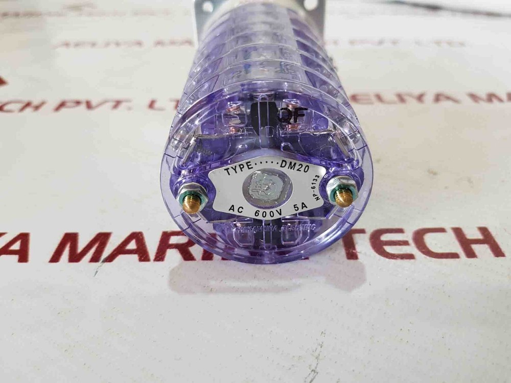 Nakamura DM20 Selector Switch AC 600V 5A