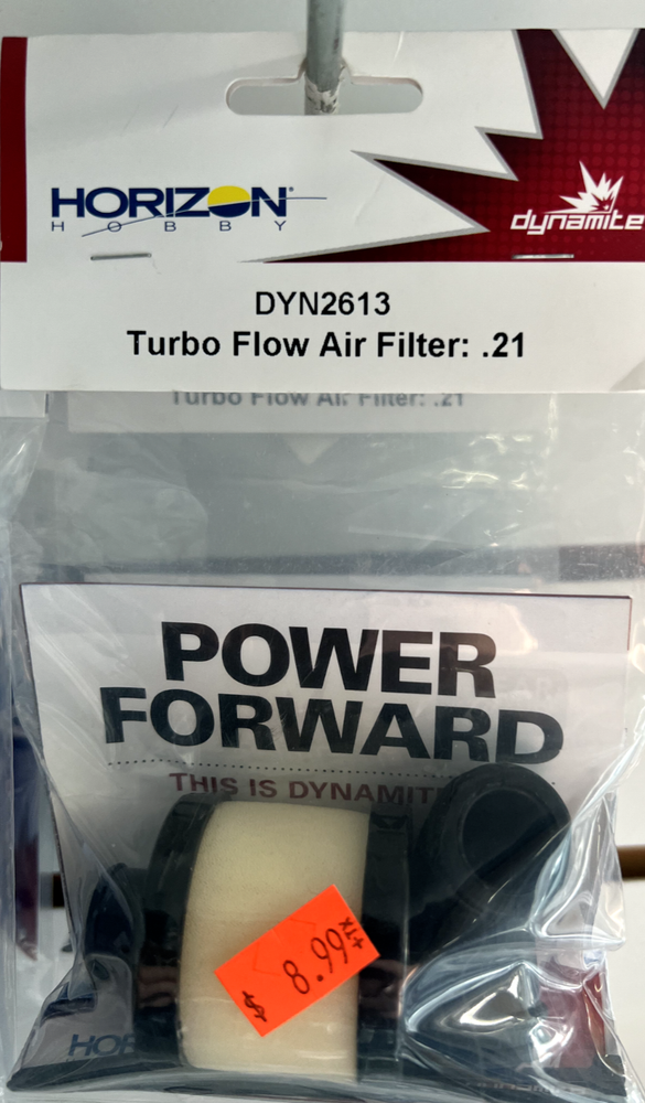 Turbo Flow Air Filter .21 Dynamite DYN2613