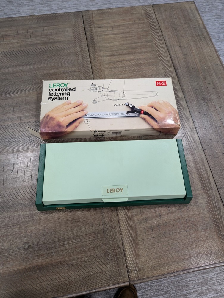 Vintage KE Leroy Controlled Lettering System