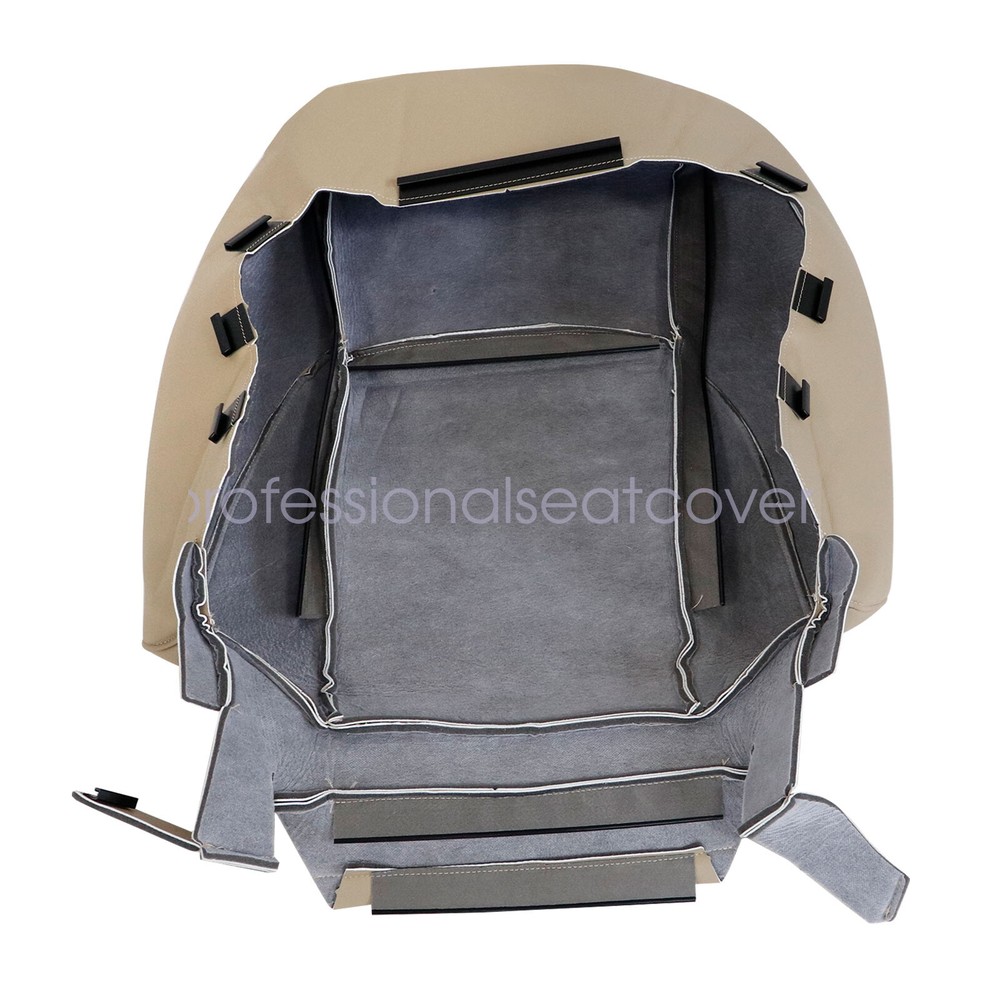 For 2007-2012 Lexus ES350 Front Bottom & Top Perforated Leather Seat Cover Tan