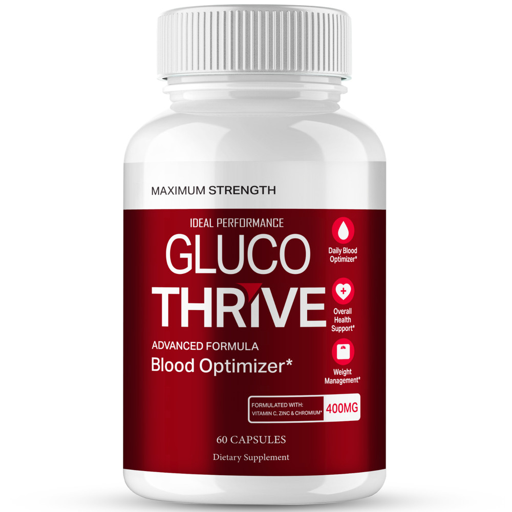 Gluco Thrive Blood Optimizer Capsules, Advanced Daily Multivitamin (1 Pack)