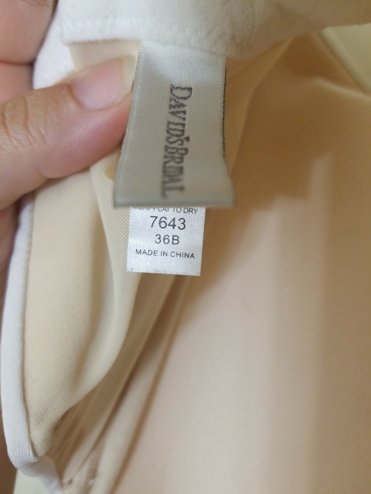 Davids Bridal Bustier 36B