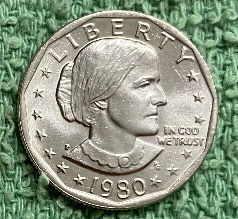 1980-P SUSAN B. ANTHONY DOLLAR  ***UNCIRCULATED***