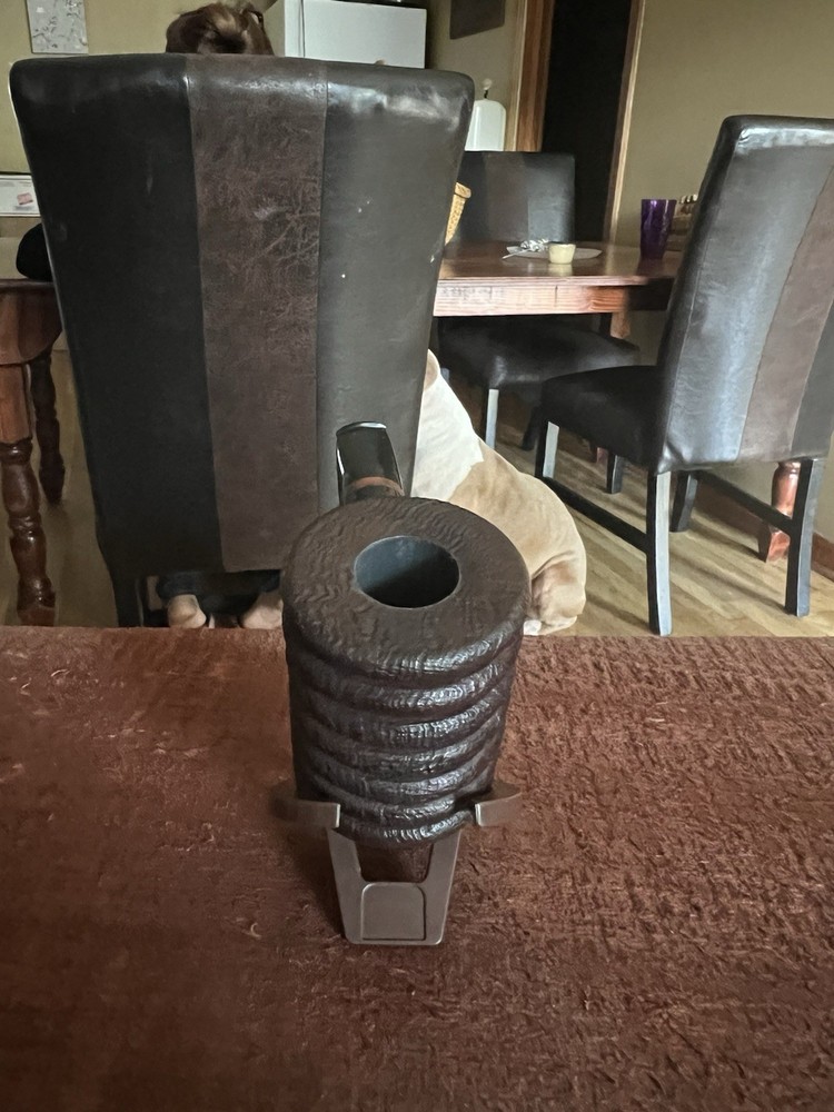 Joe Case Unique Round Stack Briar Pipe
